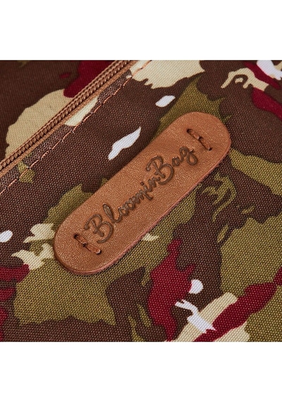 Bloominbag Beany Camo Camouflage 13-14 İnç Laptop / Macbook Uyumlu Çantası Kılıf Kahverengi