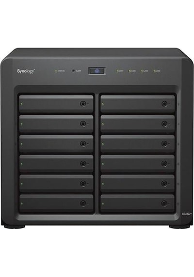 Synology Ds2422-4g Plus Ryzen V1500b-4gb Ram-12-diskli Nas Sunucu Disksiz