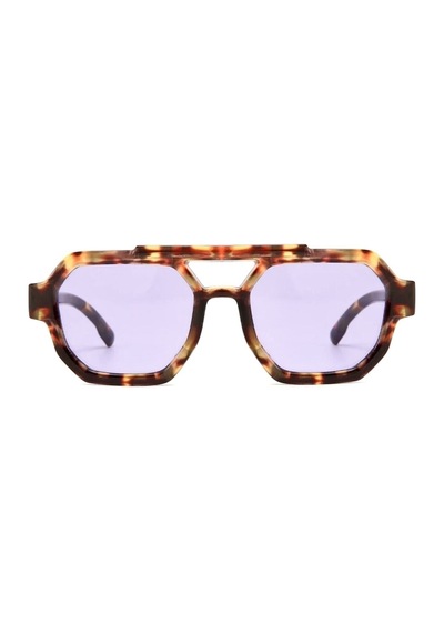 Beam Vintage & Retro Güneş Gözlüğü Leopar