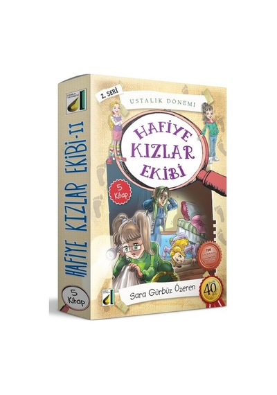 Hafiye Kızlar Ekibi Ustalık Dönemi - 5 Kitap Takım - Sara Gürbüz Özeren - Damla Yayınevi