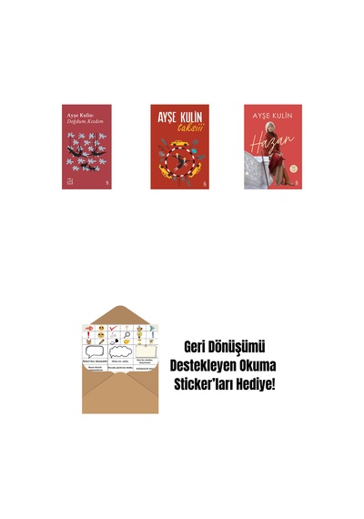 Everest Açıkhava 19 - Doğdum. Kızdım + Taksiii + Hazan + Okuma Sticker'ları
