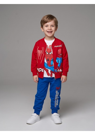 Serenad Kids Baskılı Erkek Penyen Üçlü Ceketli Takım 3-10 Yaş-je261099425 - Kırmızı KIrmızı Serenad Kids Baskılı Erkek Penyen Üçlü Ceketli Takım 3-10 Yaş-je261099425 - Kırmızı KIrmızı