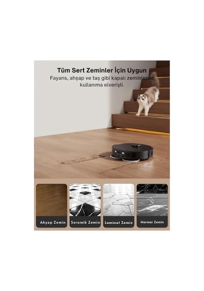 X40 Master-x40 Ultra-l40 Ultra Dreame İle Uyumlu 2 Yan Fırça 2 Filtre 4 Mop Genel