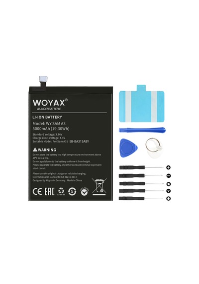 Woyax By Deji Samsung Galaxy Uyumlu A31 A315f Mucize Batarya