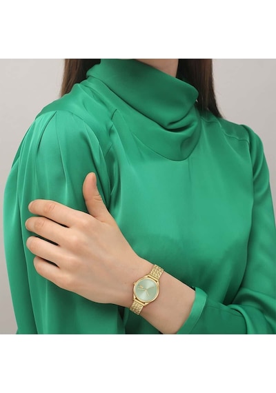 Lacoste Lac2001502 Kadın Kol Saati Altın