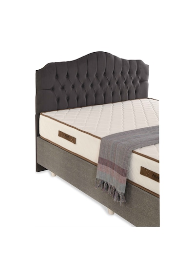 Çift Kişilik Basic Plus Baza 8 Mm Mdf +akasya Yatak + Prenses Seti Yatak Baza Başlık - 150 X 200 Cm 150x200
