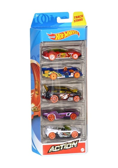 1806 Hot Wheels 5'li Araba Seti / +3 Yaş - 1 Adet Stokta Olan Gönderilir