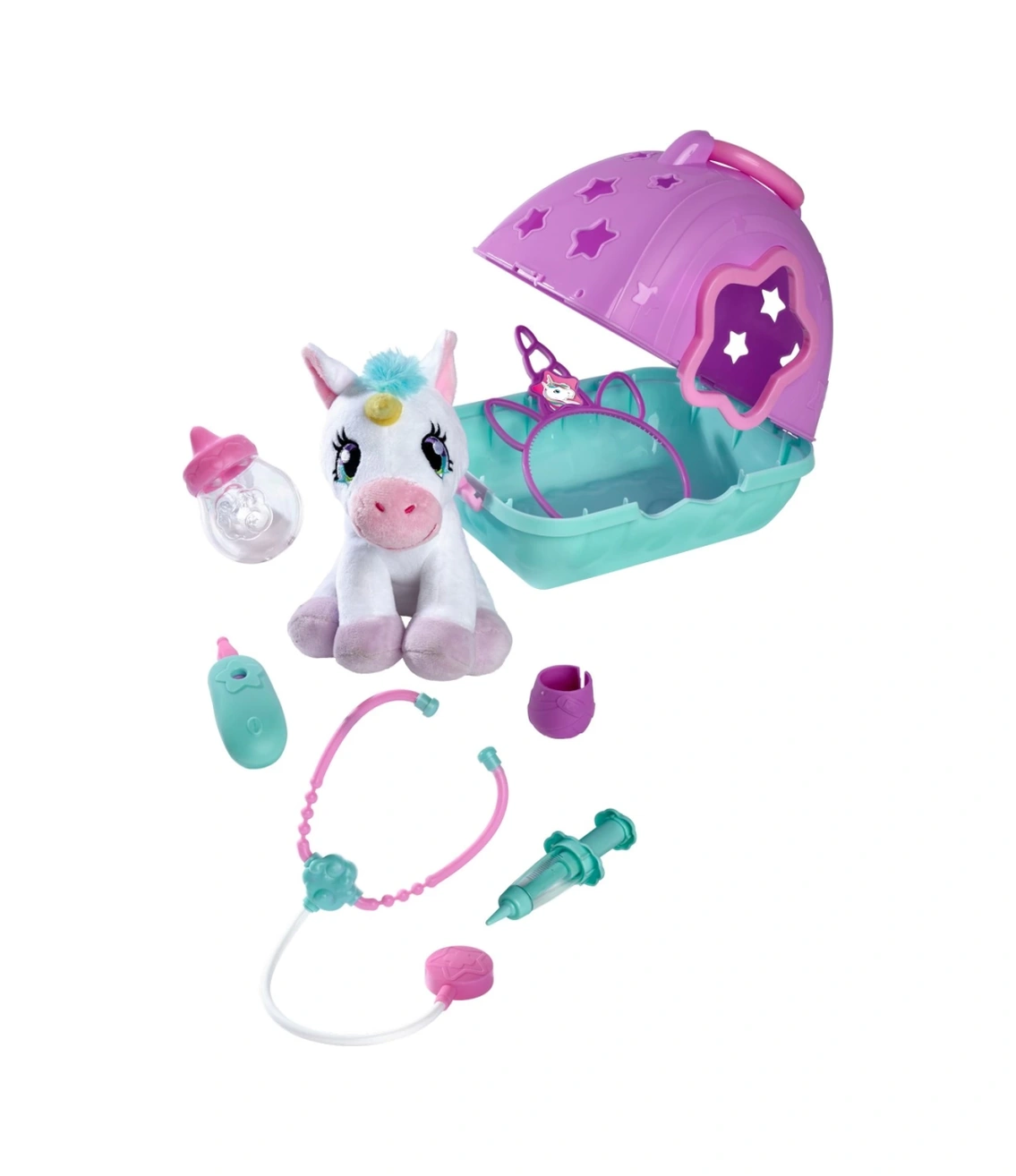 Vet Case With Plush Unicorn