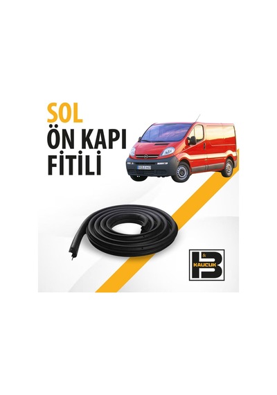 Opel Vivaro Panelvan 2003-2013 Sol Ön Kapı Fitili Bm01601
