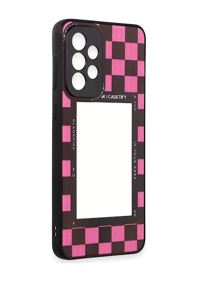Newface Samsung Galaxy A53 5g Kılıf Mirror Desenli Kapak - Mirror - 8 Pembe
