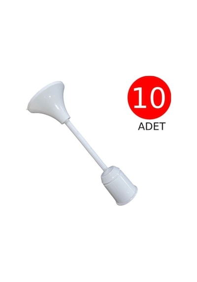 E27 Duy Porselen Asma Takımı Tij Takımı 10 Adet