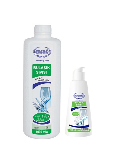 Ersağ Hoş Kokulu Bulaşık Sıvısı 1000 ML + Boş Aparat