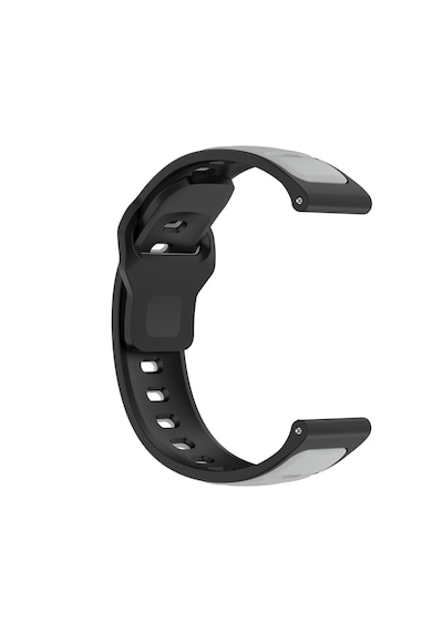 Huawei Watch Gt6 Pro 46mm İle Uyumlu Çift Renkli Spor Silikon Kordon Nefes Alabilir Konforlu