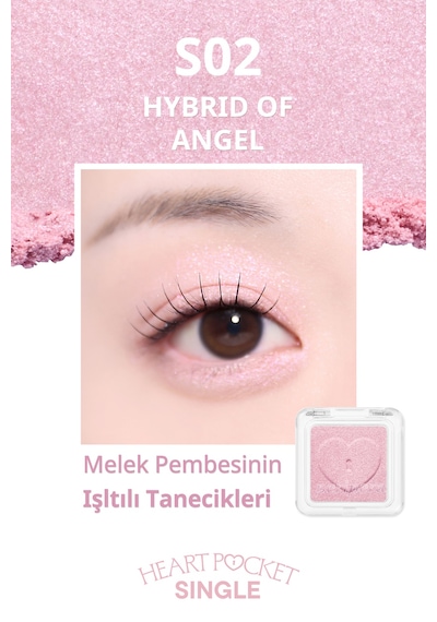 Peripera Heart Pocket Single S02 Hybrid Of Angel
