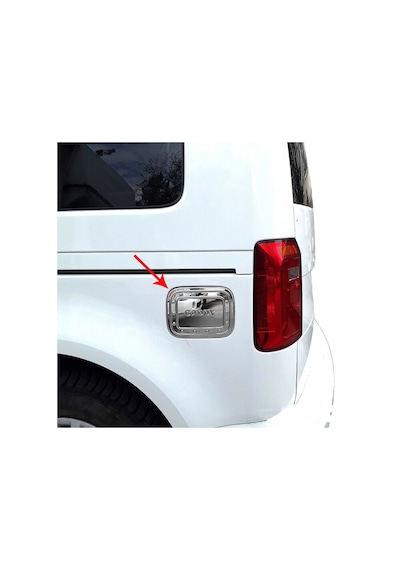 Volkswagen Caddy Krom Depo Kapağı 2010-2014 Arası P.Çelik N11.6321