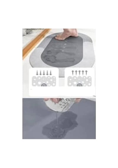 Süper Su Emici Kaymaz Tabanlı Banyo Paspası 40x60 Cm Evimdeyokyok Çok Renkli