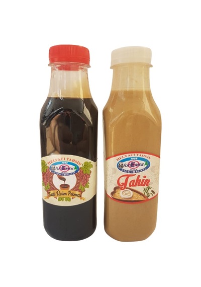 Helvacı Tahsin Üzüm Pekmezi 650 G + Tahin 475 G