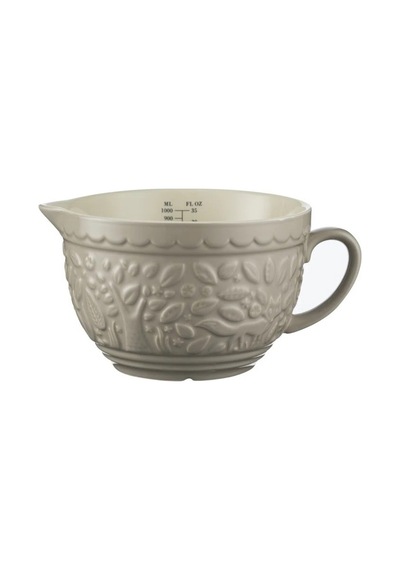 In The Forest 1 L Stoneware Measuring Jug Karıştırma Kasesi Vizon