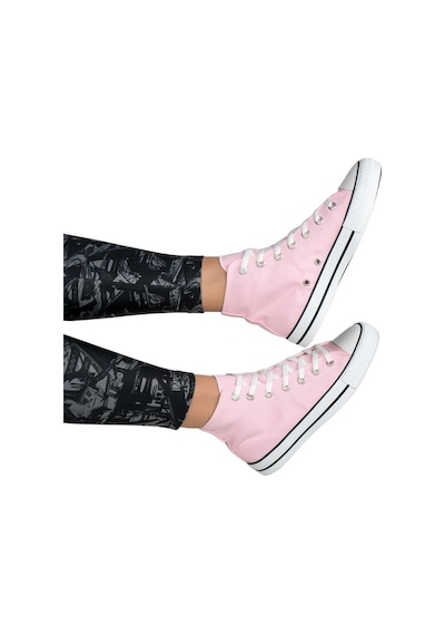 Kadın Keten Spor Ayakkabı Pembe (545291678) Pembe