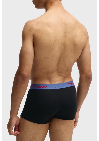 Hugo Erkek Boxer 50532611 968 Siyah Siyah