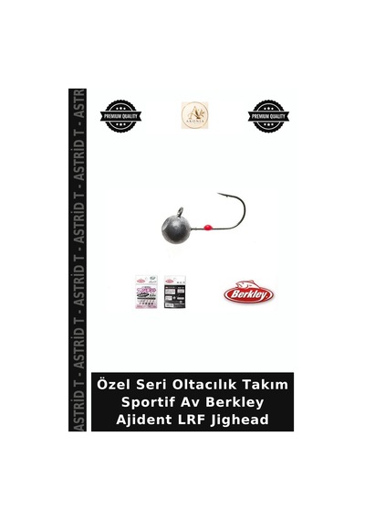 Özel Seri Oltacılık Takım Sportif Av Berkley Ajident Lrf Jighead