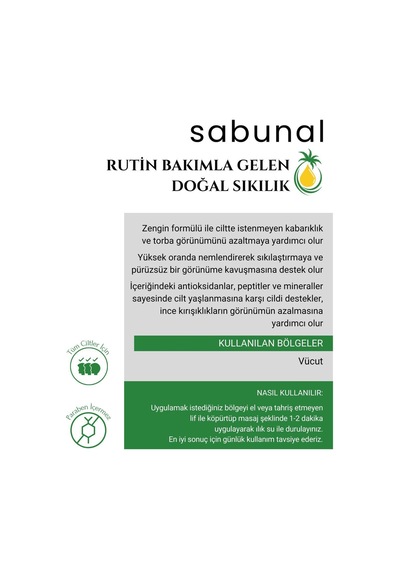 Sabunal Selülit Sabunu - Cilt Sıkılaştırıcı Sabun 100 G