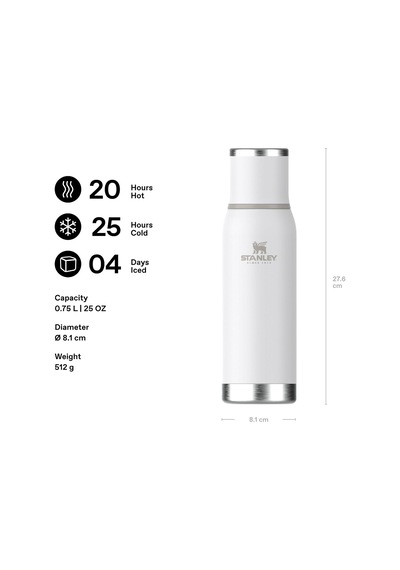 Adventure To-go Termos, Beyaz Frost , 0.74 Litre Çok Renkli