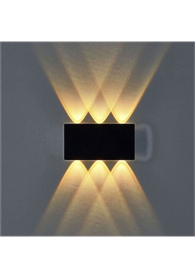 Elektrikle Çalışır, 12 Watt Amber Işık Ledli, İç Ve Dış Mekan Aplik, Yüksek Işık Güçlü Led Aplik Amber