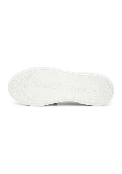 Tamer Tanca Erkek Hakiki Deri Siyah Sneakers & Spor Ayakkabı 1212 2502 Erk Ayk Y26 Sıyah