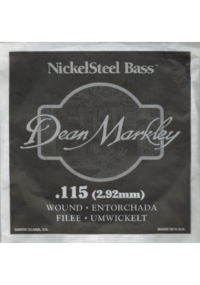 Dean Markley Nickel Steel Bass .115 Bas Gitar Tek Tel