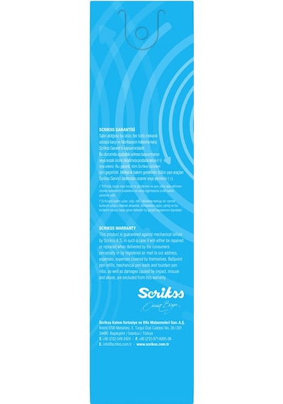 Scrikss Twist Versatil Kalem 0.7 Mavi