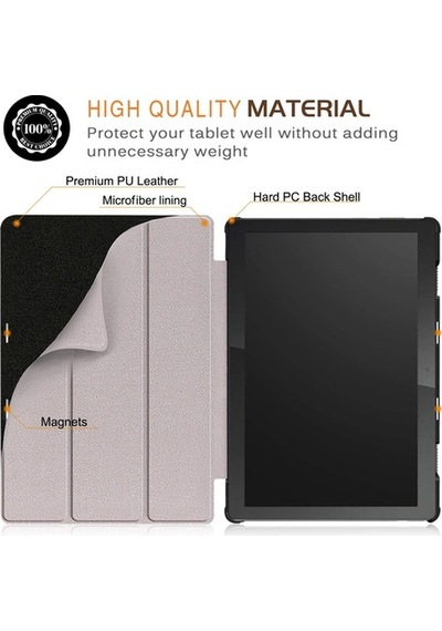 Duxweel Lenovo Uyumlu Tab M10 Fhd Rel Tb-X605Fc Tb-X605Lc Lüx Kılıf