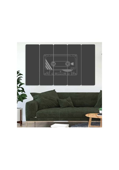Kaset, 90'lar - 5 Parçalı Tablo Görsel - 702504191 Görsel