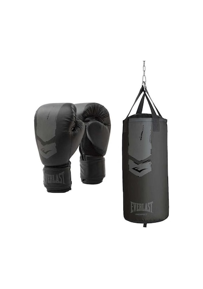 Everlast Prospect 2 Junior Black/gray 76x28cm Boks Torbası Seti P00003137 Siyah - Beyaz