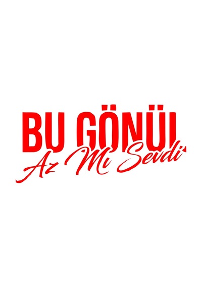 Bu Gönül Az Mı Sevdi Araba Sticker 17x17 Cm Kırmızı