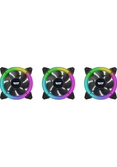 Darkflash Cf11 Pro 3Pin A Rgb 3X12Cm Fan Kit 3'Lü