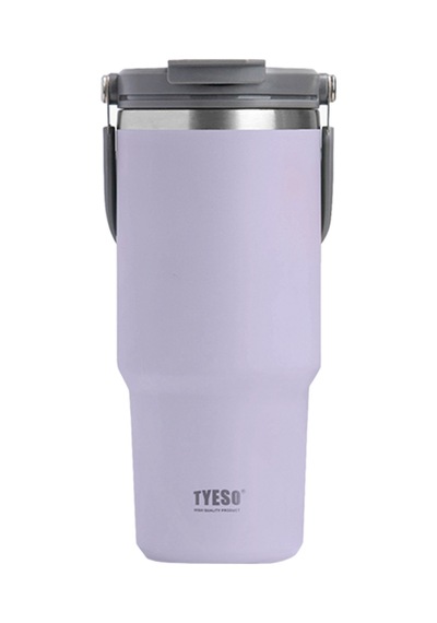 Tyeso Dailyneed Termos Vakumlu Paslanmaz Çelik İki Katmanlı 1050ml - Mor TS-8829MR