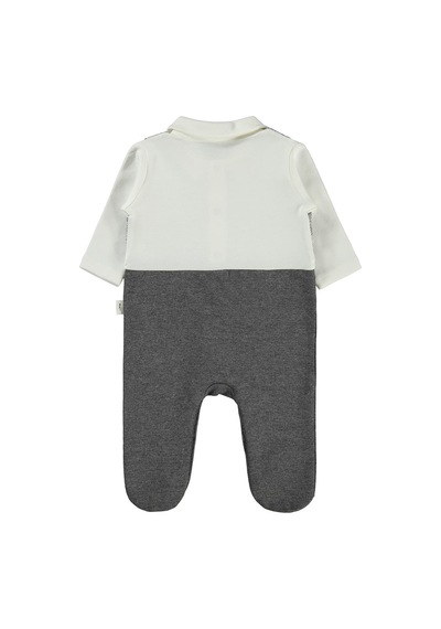 Civil Baby Kazayağı Desen 1-9 Ay Tulum - Ekose