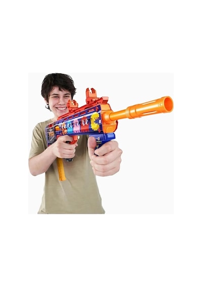 Xshot Skıns Pro Series 1 Pac-man Long Shot Dart Blaster Dart Aksesuarlar Çok Renkli