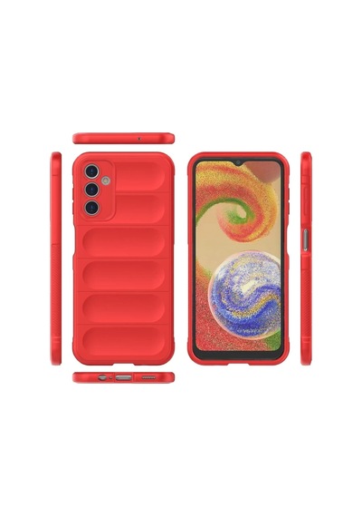 Galaxy A14 4g Kılıf Optimum Silikon - Kırmızı