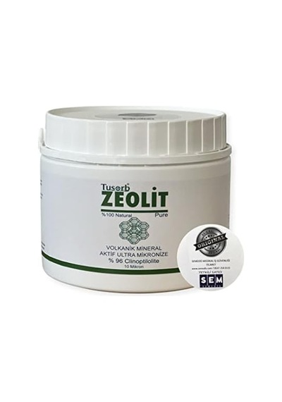 Semedis, Zeolit/klinoptilolit Aktif Ultra Mikronize 10 Mikron Toz 300gr