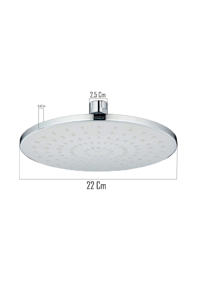 Eca Dalia Banyo Bataryası + T-May Banyo Lidya Tepe Duş Seti Krom