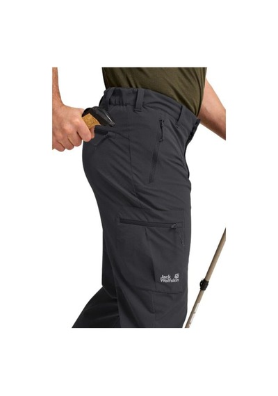 Salomon Jack Wolfskin Activate Flex A66392 Erkek Outdoor Pantolonu - Siyah