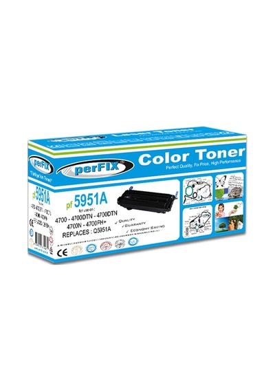 Pfx Pf Q5951a 4700-643a Mavi Toner 10k