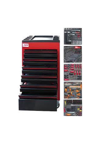 6 Çekmeceli Dolu Takım Arabası 285 Pc