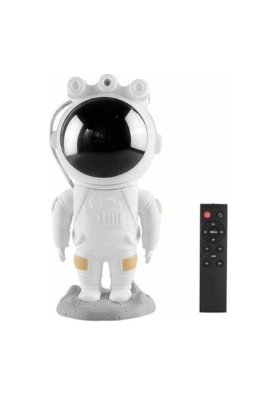 Hubrendy Tekno Projeksiyon Astronot Lamba Speaker Sevimli Astronot Bluetooth Hoparlör