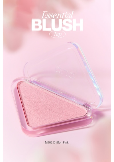 Clio Katmanlanabilir Yumuşak Dokulu Yarı Mat Bitiş Sunan Allık Essential Blush Tap M102 Chiffon Pink