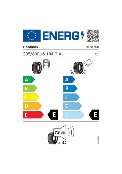 Hankook 195/55r16 87v Kinergy 4s2 H750 Oto 4 Mevsim Lastiği Üretim:2025 2025