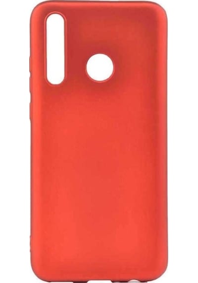 Huawei Honor 20 Lite Kılıf Zore Premier Silikon Kapak Kırmızı