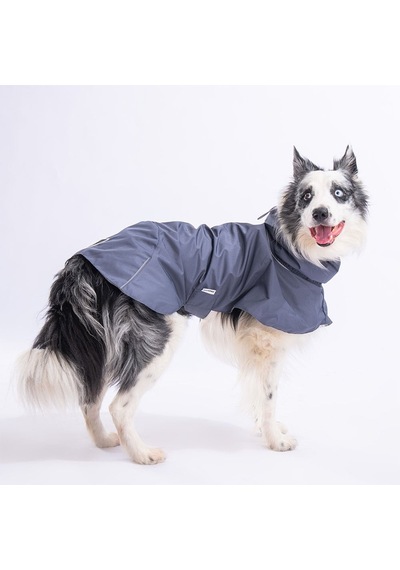 Pawstar Koyu Gri Colombia Köpek Yağmurluğu